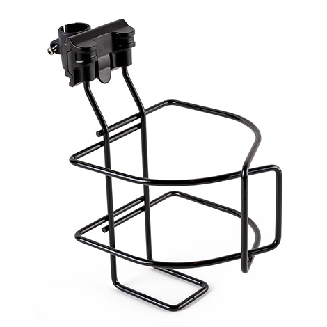 Canister Holder with tube clamp